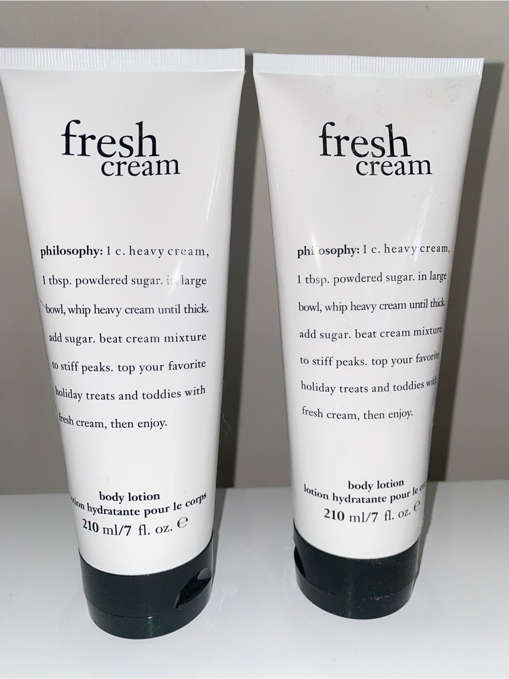 Philosophy Fresh Cream Body Lotion X 2